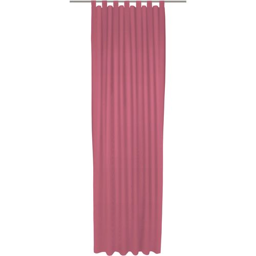 4004567459345 - Vorhang WIRTH Uni Collection pink Gardinen 355cm Schlaufen 142cm Baumwolle (Bio-Baumwolle) nach Maß B142cm H355cm 4004567459345 - Vorhang WIRTH Uni Collection pink Gardinen 355cm Schlaufen 142cm Baumwolle (Bio-Baumwolle) nach Maß B142cm H355cm