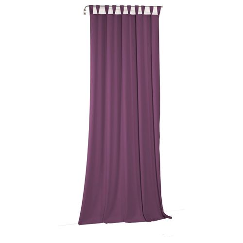 4004567503192 - Vorhang WIRTH Newbury lila (beere) Gardinen 355cm Schlaufen 130cm Baumwolle Polyester nach Maß B130cm H355cm 4004567503192 - Vorhang WIRTH Newbury lila (beere) Gardinen 355cm Schlaufen 130cm Baumwolle Polyester nach Maß B130cm H355cm