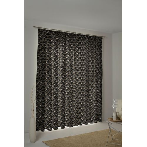 4004567286941 - Vorhang ADAM Feathers Gr 2 schwarz (natur schwarz) B145cm H175cm Jacquard Baumwolle (Bio-Baumwolle) Gardinen nachhaltig 4004567286941 - Vorhang ADAM Feathers Gr 2 schwarz (natur schwarz) B145cm H175cm Jacquard Baumwolle (Bio-Baumwolle) Gardinen nachhaltig