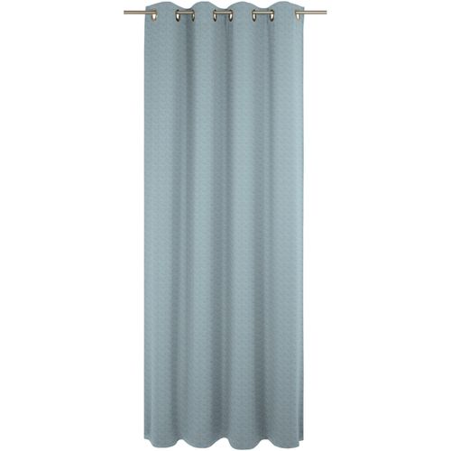 4004567229368 - Vorhang WIRTH Torbole Gr 1 blau Gardinen 145cm Ösen 132cm Baumwolle Polyester B132cm H145cm 4004567229368 - Vorhang WIRTH Torbole Gr 1 blau Gardinen 145cm Ösen 132cm Baumwolle Polyester B132cm H145cm
