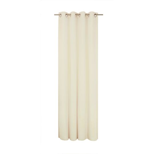 4004567153571 - Vorhang WIRTH LORCA Gr 1 beige (creme) Gardinen 150cm Ösen 132cm Obermaterial 66% Polyester 34% Baumwolle B132cm H150cm 4004567153571 - Vorhang WIRTH LORCA Gr 1 beige (creme) Gardinen 150cm Ösen 132cm Obermaterial 66% Polyester 34% Baumwolle B132cm H150cm