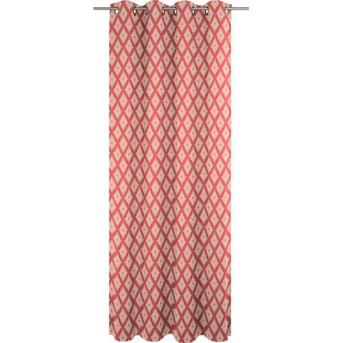 4004567192891 - Vorhang ADAM Maroccan Shiraz Light Gr 4 rot B145cm H245cm Jacquard Baumwolle (Bio-Baumwolle) Gardinen 4004567192891 - Vorhang ADAM Maroccan Shiraz Light Gr 4 rot B145cm H245cm Jacquard Baumwolle (Bio-Baumwolle) Gardinen