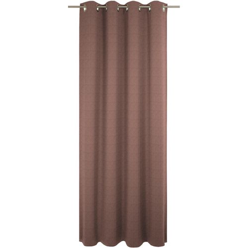 4004567229665 - Vorhang WIRTH Torbole Gr 1 orange (terrakotta) Gardinen 145cm Ösen 132cm Baumwolle Polyester B132cm H145cm