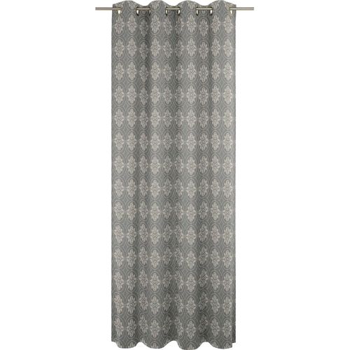 4004567195601 - Vorhang ADAM Romantic Puligny A Light Gr 4 grau (dunkelgrau) B145cm H245cm Jacquard Baumwolle (Bio-Baumwolle) Gardinen 4004567195601 - Vorhang ADAM Romantic Puligny A Light Gr 4 grau (dunkelgrau) B145cm H245cm Jacquard Baumwolle (Bio-Baumwolle) Gardinen