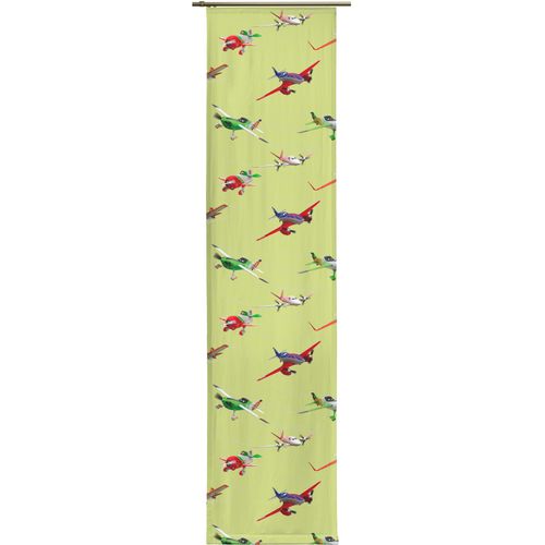 4004567330286 - Schiebegardine WIRTH Planes Action Gr 2 grün B60cm H175cm Satin Polyester Gardinen Disney 4004567330286 - Schiebegardine WIRTH Planes Action Gr 2 grün B60cm H175cm Satin Polyester Gardinen Disney