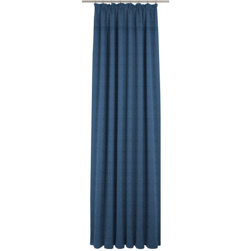 4004567223304 - Vorhang WIRTH Wiessee Gr 4 blau B150cm H225cm Jacquard Baumwolle Leinen Modal Gardinen