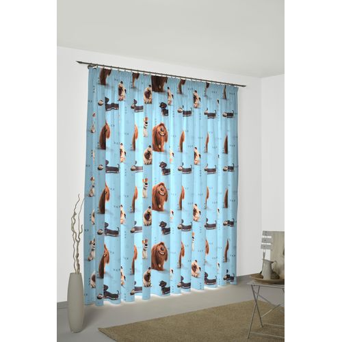 4004567329761 - Vorhang WIRTH Pets Gardinen Gr 175 cm Multifunktionsband 142 cm blau Kinder Kinderzimmergardinen Walt Disney 4004567329761 - Vorhang WIRTH Pets Gardinen Gr 175 cm Multifunktionsband 142 cm blau Kinder Kinderzimmergardinen Walt Disney