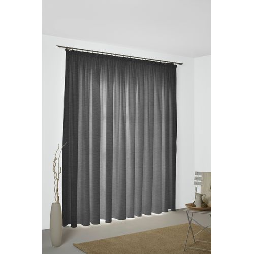 4004567318437 - Vorhang WIRTH Bachfeld Gr 5 grau B132cm H255cm Jacquard Polyacryl Gardinen 4004567318437 - Vorhang WIRTH Bachfeld Gr 5 grau B132cm H255cm Jacquard Polyacryl Gardinen