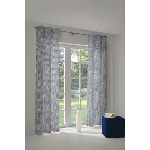 4004567273408 - Vorhang ADAM Easy Diamond Gr 4 blau (dunkelblau) B145cm H245cm Jacquard Baumwolle (Bio-Baumwolle) Gardinen nachhaltig 4004567273408 - Vorhang ADAM Easy Diamond Gr 4 blau (dunkelblau) B145cm H245cm Jacquard Baumwolle (Bio-Baumwolle) Gardinen nachhaltig