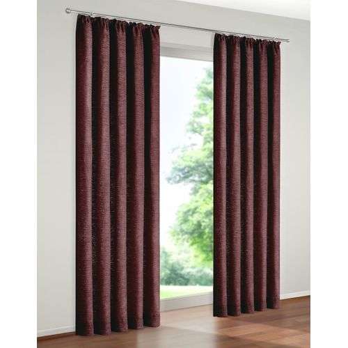 4004567097776 - Vorhang WIRTH Tromsö Gr 18 lila (beere) B172cm H245cm Chenille Polyacryl Gardinen 4004567097776 - Vorhang WIRTH Tromsö Gr 18 lila (beere) B172cm H245cm Chenille Polyacryl Gardinen