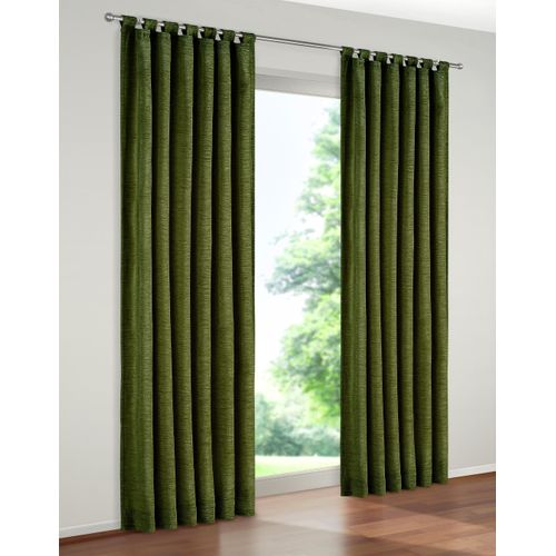 4004567096519 - Vorhang WIRTH Tromsö Gr 8 grün (moosgrün) B270cm H245cm Chenille Polyacryl Gardinen 4004567096519 - Vorhang WIRTH Tromsö Gr 8 grün (moosgrün) B270cm H245cm Chenille Polyacryl Gardinen