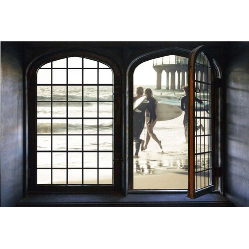 4049009102038 - Wandsticker QUEENCE Surfer Wandtattoos Gr B H 60 cm x 40 cm Natur bunt Wandtattoos Natur 4049009102038 - Wandsticker QUEENCE Surfer Wandtattoos Gr B H 60 cm x 40 cm Natur bunt Wandtattoos Natur