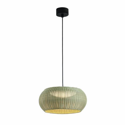 8435493739854 - LED-Außen-Pendellampe Perris braun beige Ø 47 cm