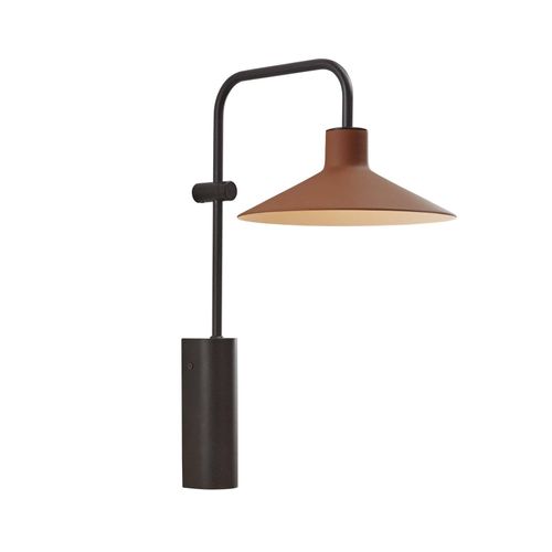 8435493735900 - LED-Wandlampe Platet A 02 schwarz terracotta