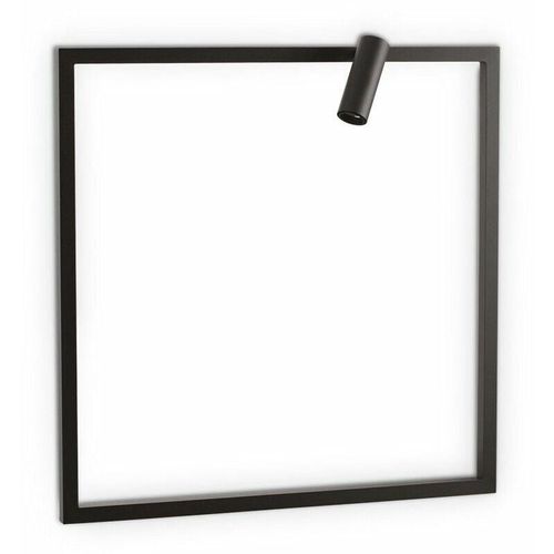 8021696271897 - Syntesi Quadratische integrierte LED-Wandleuchte Schwarz 3000K - Ideal Lux