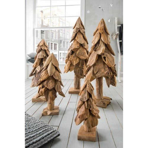 4251707111582 - Deko Weihnachtsbaum Teakholz ca 40 cm hoch