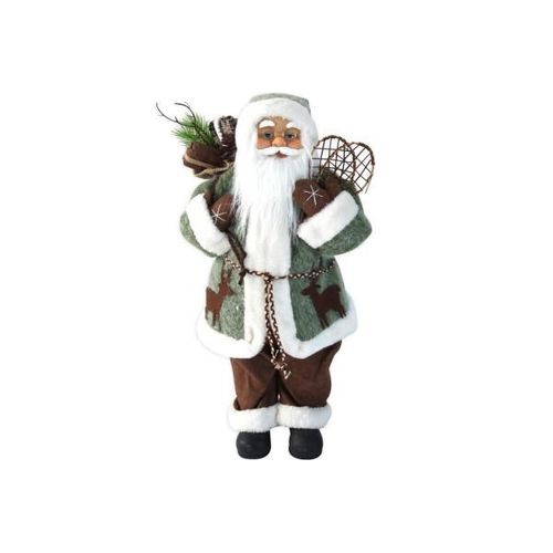 4036812126221 - Weihnachtsmann 60 cm grün mit Brille Teddy Schneeschuhe & Sack Santa Claus 4036812126221 - Weihnachtsmann 60 cm grün mit Brille Teddy Schneeschuhe & Sack Santa Claus