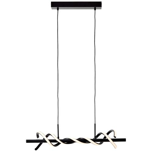 4004353411731 - Amalie led Pendelleuchte 80cm schwarz Metall Kunststoff 1x led integriert 16 w (Lichtstrom 2100lm Lichtfarbe 3000K) - Brilliant 4004353411731 - Amalie led Pendelleuchte 80cm schwarz Metall Kunststoff 1x led integriert 16 w (Lichtstrom 2100lm Lichtfarbe 3000K) - Brilliant
