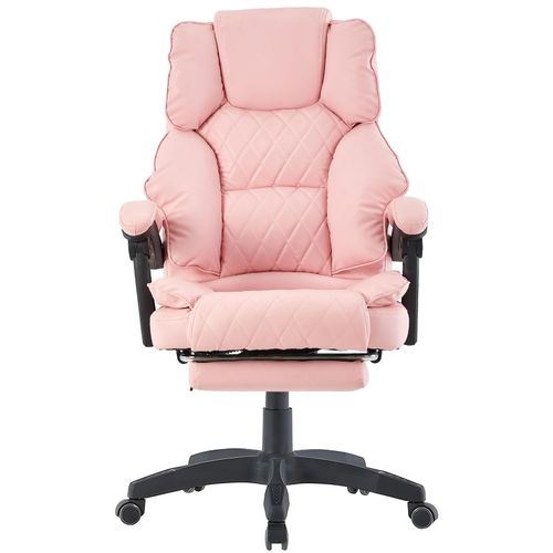 4250931575801 - Bürostuhl mit Fußstütze und flexiblen 3-Punkt-Armlehnen - Schreibtischstuhl im Lederoptik-Design - ergonomischer Bürostuhl mit einer verstellbaren Rückenlehne für gesündere Sitzhaltung 4250931575801 - Bürostuhl mit Fußstütze und flexiblen 3-Punkt-Armlehnen - Schreibtischstuhl im Lederoptik-Design - ergonomischer Bürostuhl mit einer verstellbaren Rückenlehne für gesündere Sitzhaltung