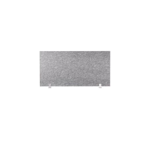 4040255324045 - Schreibtisch-Set desktopz Standfuss Farbe grau Größe 100x50x1cm