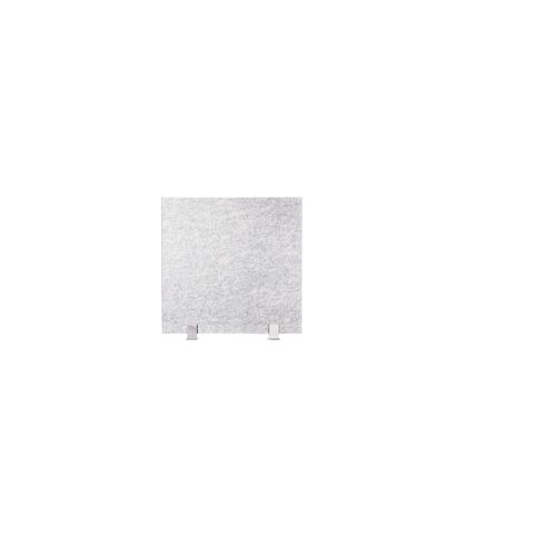 4040255324007 - Schreibtisch-Set desktopz Standfuss Farbe lichtgrau Größe 50x50x25cm