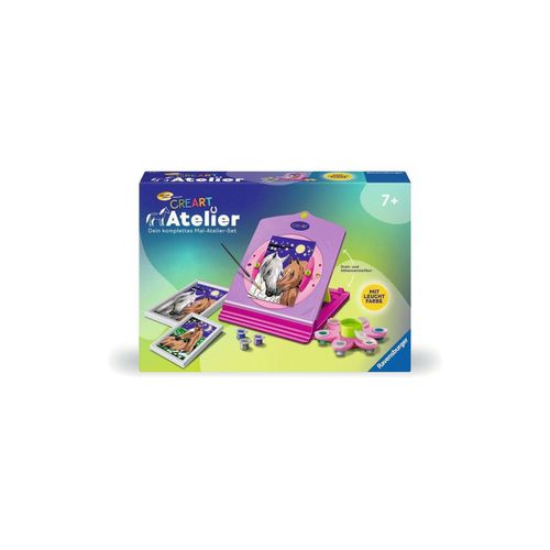 4005556285075 - Malen nach Zahlen RAVENSBURGER Atelier Pferde Malvorlagen bunt Kinder Basteln Malen Kosmetik Schmuck Made in Europe FSC - schützt Wald weltweit 4005556285075 - Malen nach Zahlen RAVENSBURGER Atelier Pferde Malvorlagen bunt Kinder Basteln Malen Kosmetik Schmuck Made in Europe FSC - schützt Wald weltweit