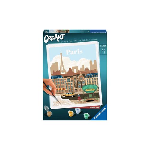 4005556236879 - Malen nach Zahlen RAVENSBURGER CreArt Colorful Paris bunt Malvorlagen KinderB24cm H30cm Made in Europe B24cm H30cm 4005556236879 - Malen nach Zahlen RAVENSBURGER CreArt Colorful Paris bunt Malvorlagen KinderB24cm H30cm Made in Europe B24cm H30cm