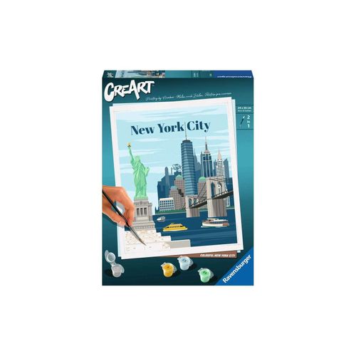 4005556236862 - CreArt Painting by Numbers - Colorful New York