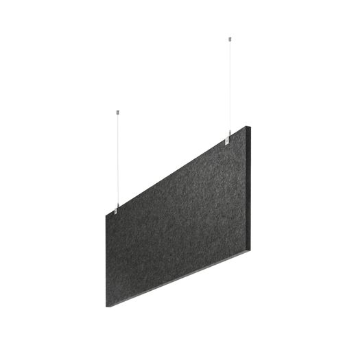 4040255326339 - baffel-Set - Deckenträger Farbe anthrazit Größe 200x25x25cm 4040255326339 - baffel-Set - Deckenträger Farbe anthrazit Größe 200x25x25cm