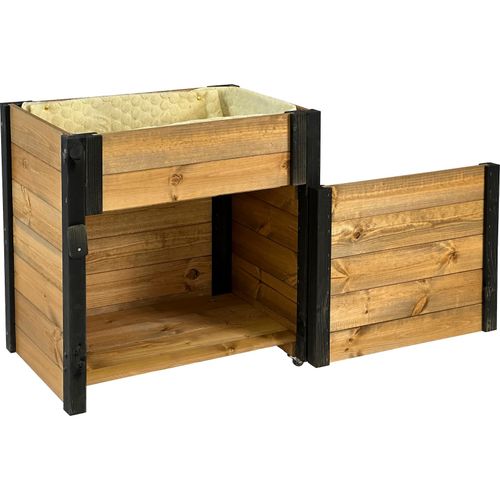 4055894561508 - dobar Rollbarer Gartenschrank mit Wolle Abmessungen ca 60x40x62 cm schwarzer Eckschutz 4055894561508 - dobar Rollbarer Gartenschrank mit Wolle Abmessungen ca 60x40x62 cm schwarzer Eckschutz