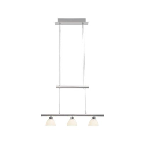4004353192739 - Lampe Tonja led Pendelleuchte 3flg chrom weiß 3x 5W led integriert (cob) (285lm 3000K) Höhenverstellbar durch Gegengewicht - silber - Brilliant 4004353192739 - Lampe Tonja led Pendelleuchte 3flg chrom weiß 3x 5W led integriert (cob) (285lm 3000K) Höhenverstellbar durch Gegengewicht - silber - Brilliant