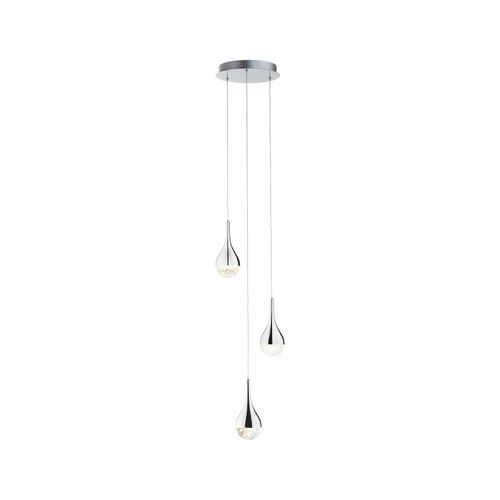 4004353312267 - BRILLIANT Lampe Frizzante LED Pendelleuchte 3flg chrom easyDim 3x 5W LED integriert (SMD) (400lm 3000K) EasyDim dimmbar mit herkömmlichen Lichtschaltern 4004353312267 - BRILLIANT Lampe Frizzante LED Pendelleuchte 3flg chrom easyDim 3x 5W LED integriert (SMD) (400lm 3000K) EasyDim dimmbar mit herkömmlichen Lichtschaltern