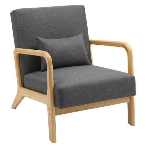 4255716324193 - Relaxsessel Hibbing I Komfortabler Polstersessel mit Stoffbezug I Gestell aus Kautschukholz I Sessel für Wohnzimmer und Schlafzimmer 4255716324193 - Relaxsessel Hibbing I Komfortabler Polstersessel mit Stoffbezug I Gestell aus Kautschukholz I Sessel für Wohnzimmer und Schlafzimmer