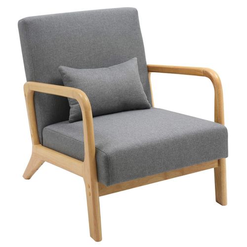 4255716324179 - Relaxsessel Hibbing I Komfortabler Polstersessel mit Stoffbezug I Gestell aus Kautschukholz I Sessel für Wohnzimmer und Schlafzimmer 4255716324179 - Relaxsessel Hibbing I Komfortabler Polstersessel mit Stoffbezug I Gestell aus Kautschukholz I Sessel für Wohnzimmer und Schlafzimmer