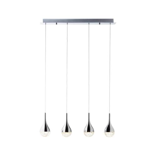 4004353312274 - BRILLIANT Lampe Frizzante LED Pendelleuchte 4flg chrom easyDim 4x 5W LED integriert SMD 400lm 3000K EasyDim dimmbar mit herkömmlichen Lichtschaltern In der Höhe einstellbar Kabel kürzbar 4004353312274 - BRILLIANT Lampe Frizzante LED Pendelleuchte 4flg chrom easyDim 4x 5W LED integriert SMD 400lm 3000K EasyDim dimmbar mit herkömmlichen Lichtschaltern In der Höhe einstellbar Kabel kürzbar