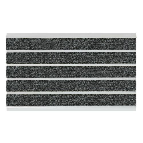 4251041603811 - Floordirekt - Grobfaser-Alu-Türmatte Select Mat Ribbed 50 x 80 cm - Schwarz 4251041603811 - Floordirekt - Grobfaser-Alu-Türmatte Select Mat Ribbed 50 x 80 cm - Schwarz