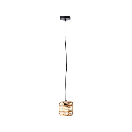 4004353382475 - Lampe Crosstown Pendelleuchte 16cm holz hell schwarz Bambus Metall 1x A60 E27 40WNormallampen (nicht enthalten) - braun - Brilliant 4004353382475 - Lampe Crosstown Pendelleuchte 16cm holz hell schwarz Bambus Metall 1x A60 E27 40WNormallampen (nicht enthalten) - braun - Brilliant