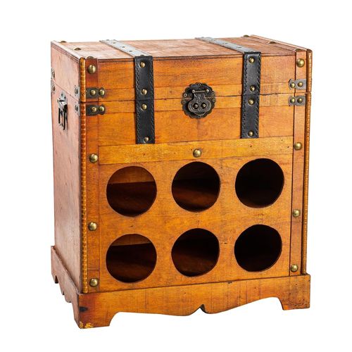 4255701914927 - Weinbar rustikal für 6 Flaschen Alistair Rotbraun 4255701914927 - Weinbar rustikal für 6 Flaschen Alistair Rotbraun