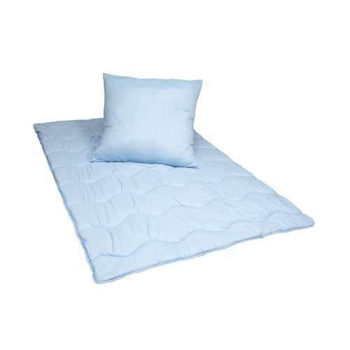 4262354798989 - Premium 2-in-1 Seersucker Betten Set Decke 135x200 cm Kissen 80x80 cm kein Bezug nötig 4262354798989 - Premium 2-in-1 Seersucker Betten Set Decke 135x200 cm Kissen 80x80 cm kein Bezug nötig