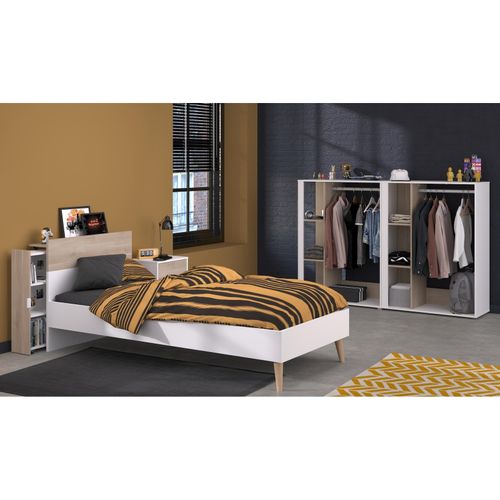 3480940303053 - Kinderzimmer-Set 5-teilig Aalborg 6 Weiß Japanische Eiche 3480940303053 - Kinderzimmer-Set 5-teilig Aalborg 6 Weiß Japanische Eiche