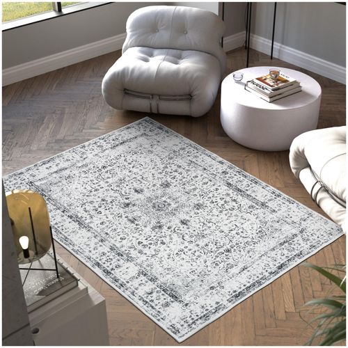 4061173268044 - tectake® Vintage Designer Teppich verschiedene Größen pflegeleichter flauschiger Kurzflor rutschfeste Unterseite 4061173268044 - tectake® Vintage Designer Teppich verschiedene Größen pflegeleichter flauschiger Kurzflor rutschfeste Unterseite