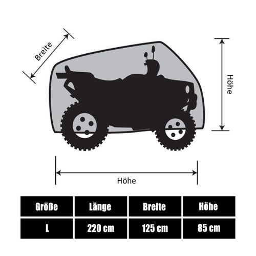 4251293506199 - Rolektro Quad ATV Abdeckplane versch Größen