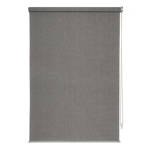 4040255300575 - Rollo für Wand-Deckenmontage Design Cool Sichtschutz Seitenzugrollo Sonnenschutz Fenster innen lichtdurchlässig und Blickdicht - Grau - 160x160 cm 4040255300575 - Rollo für Wand-Deckenmontage Design Cool Sichtschutz Seitenzugrollo Sonnenschutz Fenster innen lichtdurchlässig und Blickdicht - Grau - 160x160 cm