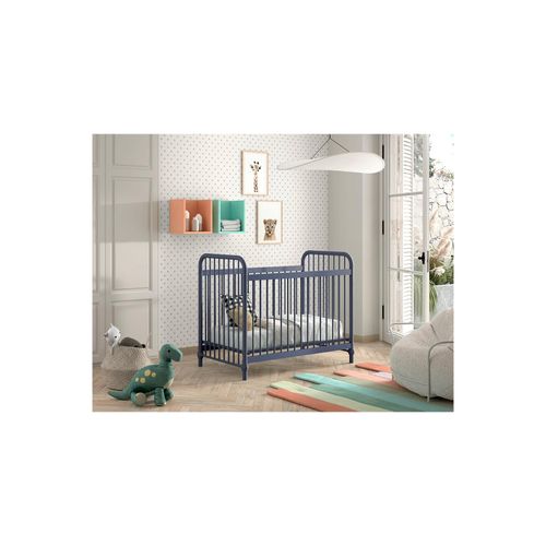 5420070240277 - JAXX BRONXX Babybett mit Liegefläche 60 x 120 cm Ausf Metall Denim Blau matt - versch Ausführungen 5420070240277 - JAXX BRONXX Babybett mit Liegefläche 60 x 120 cm Ausf Metall Denim Blau matt - versch Ausführungen