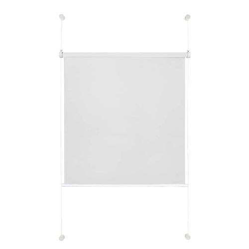 4040255301671 - Tageslicht-Rollo ohne Bohren Klemmrollo für Fenster und Türen Klemmfix Sichtschutz Sonnenschutz Fenster innen alternative Plissee - Weiß - 100x130 4040255301671 - Tageslicht-Rollo ohne Bohren Klemmrollo für Fenster und Türen Klemmfix Sichtschutz Sonnenschutz Fenster innen alternative Plissee - Weiß - 100x130