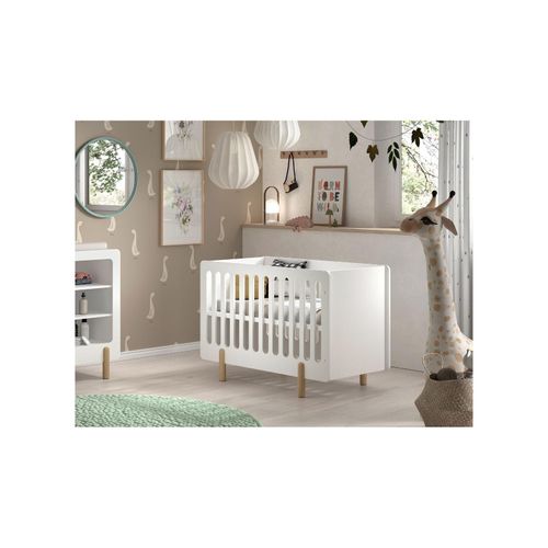 5420070241700 - JAXX SMILE Babybett LF 60 x 120 cm m verst Lattenrost Ausf MDF weiß lackiert 5420070241700 - JAXX SMILE Babybett LF 60 x 120 cm m verst Lattenrost Ausf MDF weiß lackiert