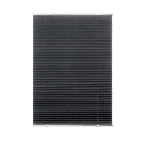 4040255302777 - Ondeco Plissee Prompt ohne Bohren Basic mit Klemmträger Sonnenschutz Lichtschutz Klemmfix Farbe Grau Größe 100x130 cm 4040255302777 - Ondeco Plissee Prompt ohne Bohren Basic mit Klemmträger Sonnenschutz Lichtschutz Klemmfix Farbe Grau Größe 100x130 cm