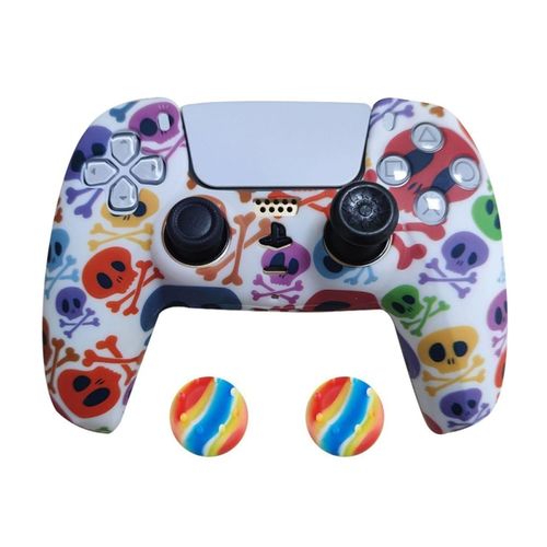 4066914169154 - 2 x Schutzhülle für Playstation 5 DualSense Controller Skin Silikon Schutz Motiv