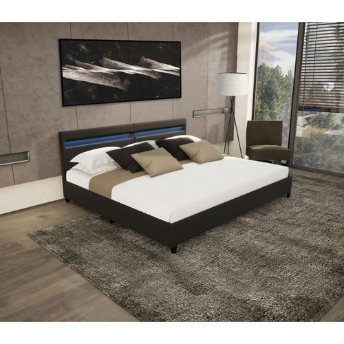 4058166274403 - Led Bett mit Schubladen nube - 200 x 200 cm Farbe Schwarz Ausführung ohne Matratze Familienbett Bett LED-Bett Bett-Inklusive-Schubladen - Home 4058166274403 - Led Bett mit Schubladen nube - 200 x 200 cm Farbe Schwarz Ausführung ohne Matratze Familienbett Bett LED-Bett Bett-Inklusive-Schubladen - Home