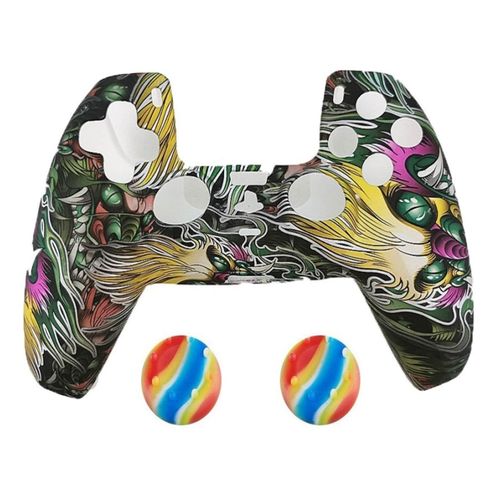 4066914169246 - 2 x Schutzhülle für Playstation 5 DualSense Controller Skin Silikon Schutz Motiv 4066914169246 - 2 x Schutzhülle für Playstation 5 DualSense Controller Skin Silikon Schutz Motiv